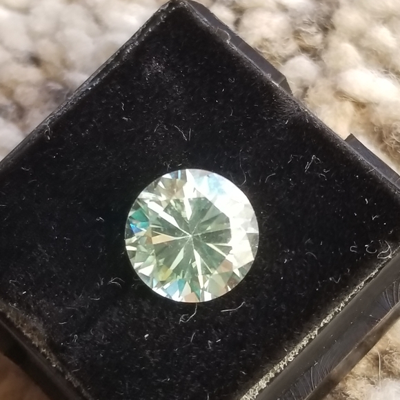 Sale! Loose green moissanite 2.5 carats plus - Picture 11 of 16